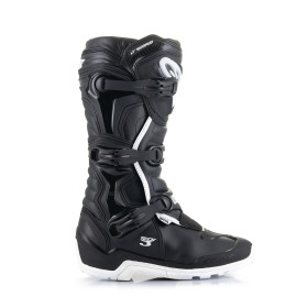 boty TECH 3 ENDURO WATERPROOF, ALPINESTARS (černá/bílá, vel. 44,5)_thumb2