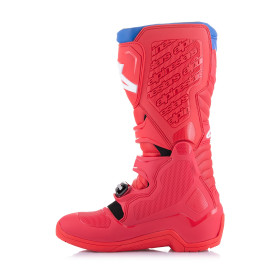 boty TECH 5, ALPINESTARS (červená/modrá/bílá/černá, vel. 45,5)_thumb4