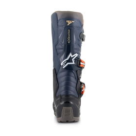 boty TECH 7 ENDURO DRYSTAR, ALPINESTARS (modrá/šedá/oranžová/černá, vel. 47)_thumb4