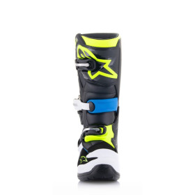 boty TECH 7 S, ALPINESTARS, dětské (černá/bílá/žlutá fluo/modrá, vel. 35,5)_thumb3