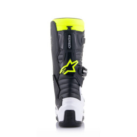 boty TECH 7 S, ALPINESTARS, dětské (černá/bílá/žlutá fluo/modrá, vel. 35,5)_thumb4