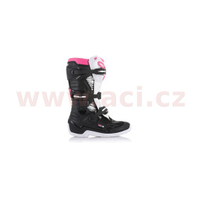 boty STELLA Tech 3, ALPINESTARS (černé/bílé/růžové, vel. 39)_thumb2