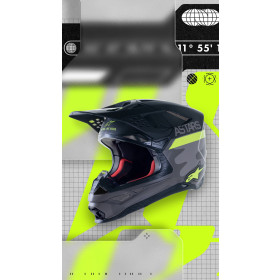 přilba SUPERTECH S-M10 limitovaná edice AMS, ALPINESTARS (šedá/bílá/žlutá fluo/černá, vel. XL)_thumb4