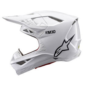 přilba SUPERTECH S-M10 SOLID, ALPINESTARS (bílá, vel. L)_thumb2