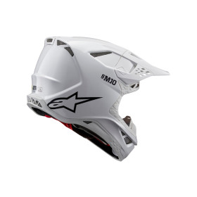 přilba SUPERTECH S-M10 SOLID, ALPINESTARS (bílá, vel. L)_thumb4