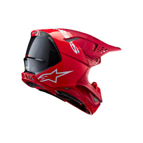 přilba SUPERTECH S-M10 FLOOD, ALPINESTARS (červená fluo/matná červená, vel. S)_thumb4