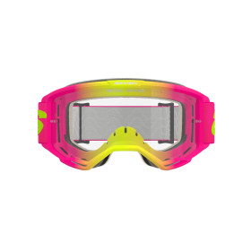 brýle VISION 5 WORDMARK, ALPINESTARS (růžová/žlutá fluo, čiré plexi) 2025_thumb2