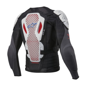 chránič těla BIONIC PLUS 2 HONDA kolekce, ALPINESTARS (bílá/modrá/červená/černá, vel. XL)_thumb2