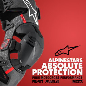 kolenní ortézy SUPERTECH RK-10 PLASMA, ALPINESTARS (černá/červená, vel. S, 1 pár)_thumb4