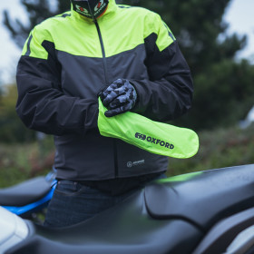 návleky na rukavice RAINSEAL OVERGLOVES, OXFORD (žluté fluo, vel. S/M)_thumb3