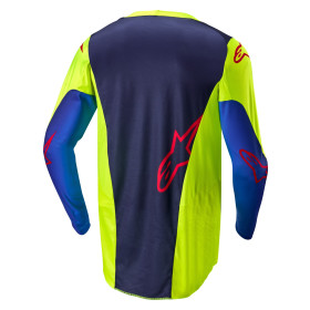 dres RACER HOEN, ALPINESTARS (žlutá fluo/modrá/červená, vel. S)_thumb2