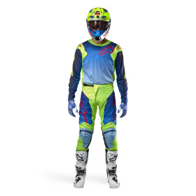 dres RACER HOEN, ALPINESTARS (žlutá fluo/modrá/červená, vel. S)_thumb3