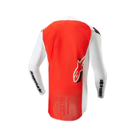 dres SUPERTECH WARD, ALPINESTARS (bílá/oranžová, vel. XL)_thumb2