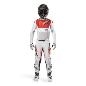 dres SUPERTECH WARD, ALPINESTARS (bílá/oranžová, vel. XL)_thumb3