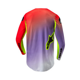 dres FLUID LUCENT, ALPINESTARS (bílá/fialová/červená/žlutá fluo/černá, vel. 2XL)_thumb2