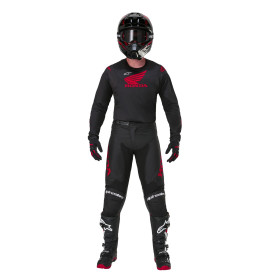 dres RACER ICONIC HONDA kolekce, ALPINESTARS (černá/červená, vel. M)_thumb4