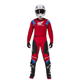 dres RACER ICONIC HONDA kolekce, ALPINESTARS (červená/černá/modrá/bílá, vel. S)_thumb4