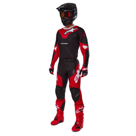 dres RACER VEIL, ALPINESTARS (černá/červená, vel. S)_thumb4