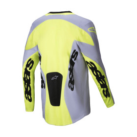 dres RACER VEIL, ALPINESTARS (šedá/žlutá fluo, vel. M)_thumb2