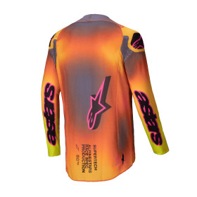 dres SUPERTECH LIPAN, ALPINESTARS (žlutá/růžová, vel. M)_thumb2