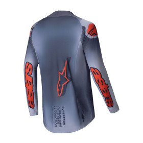 dres SUPERTECH LIPAN, ALPINESTARS (šedá/oranžová fluo, vel. M)_thumb2