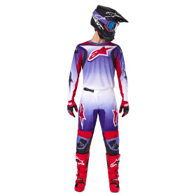 dres FLUID WURX, ALPINESTARS (fialová/červená, vel. S)_thumb3