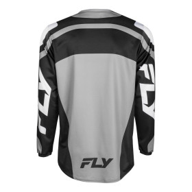 dres F-16, FLY RACING - USA 2025 (šedá/černá/bílá, vel. 4XL)_thumb2