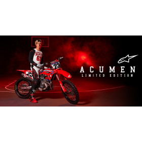 kalhoty TECHSTAR limitovaná edice ACUMEN, ALPINESTARS (bílá/černá/červená, vel. 32)_thumb3