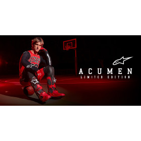 kalhoty TECHSTAR limitovaná edice ACUMEN, ALPINESTARS (červená/černá/bílá, vel. 28)_thumb3