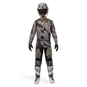 kalhoty RACER TACTICAL, ALPINESTARS (šedá camo/žlutá fluo/černá, vel. 28)_thumb3