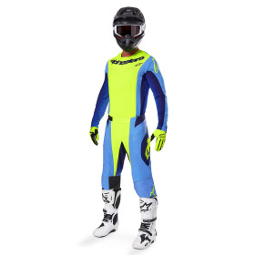 kalhoty TECHSTAR MELT, ALPINESTARS (žlutá fluo/modrá, vel. 32)_thumb4