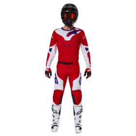 kalhoty RACER VEIL, ALPINESTARS (červená/bílá, vel. 32)_thumb3