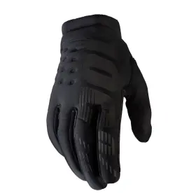 rukavice BRISKER, 100% dámské (černá/šedá, vel. XL)