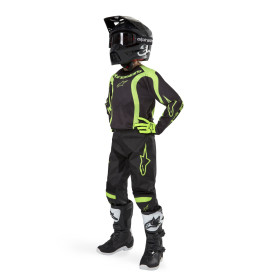 dres RACER LURV, ALPINESTARS, dětský (černá/žlutá fluo, vel. L)_thumb3