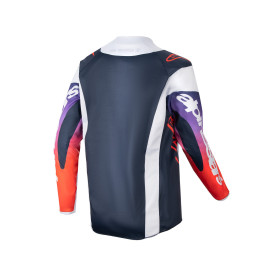 dětský dres RACER HOEN, ALPINESTARS (šedá/modrá/oranžová, vel. M)_thumb2