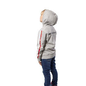 mikina KIDS RACEY HOODIE, ALPINESTARS, dětská (šedá/červená, vel. M)_thumb4