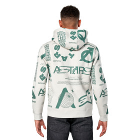 mikina DETERMINANT HOODIE, ALPINESTARS (bílá offwhite, vel. M)_thumb4