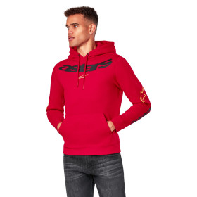 mikina ELLIPTIC HOODIE, ALPINESTARS (červená, vel. M)_thumb3