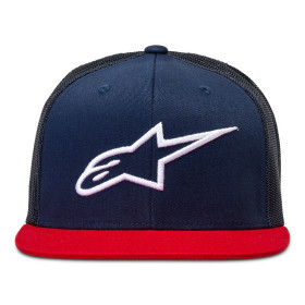 kšiltovka CORP TRUCKER, ALPINESTARS (modrá/červená/černá/bílá)_thumb3