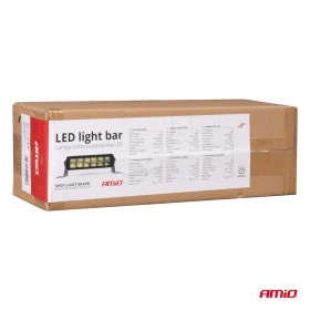 AMiO LED panelové pracovní světlo BAR AWL70 60W 6500K 8000lm 30cm 12V 24V_thumb14