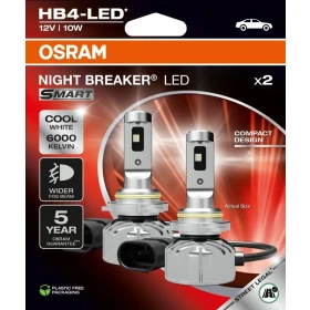 OSRAM NIGHT BREAKER LED SMART HB4 P22d 12V 10W 6000K 9006DWNBSM-2HB_thumb4