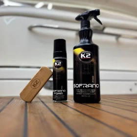 K2 SOFRANO FOAM PRO - Pěna na čištění a ošetření kůže 200ml_thumb4