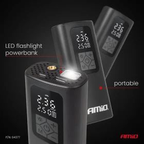 AMIO Bezdrátový vzduchový kompresor LED USB-C 40W_thumb4