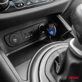 AMIO Prodlužovací zásuvka 2x USB0A QC3.0 12/24V 120W 80cm_thumb6
