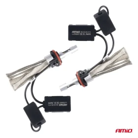 AMIO LED žárovky do auta FLEX+ H15 6000K řada 12V 24V Canbus_thumb4