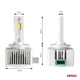 AMIO LED žárovky hlavního svícení D3S/D8S/D3R D-Basic Series_thumb5