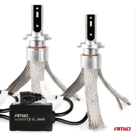 AMIO LED žárovky hlavního svícení FLEX+ H7 canbus 6000K 12V 24V_thumb5