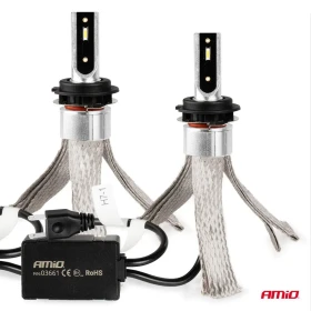AMIO LED žárovky hlavního svícení FLEX+ H7-1 canbus 6000K 12V 24V_thumb4