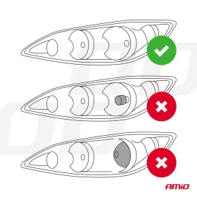 AMIO LED žárovky hlavního svícení H7 FLEX+ Lens Series_thumb8