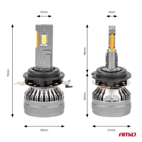 AMIO LED žárovky hlavního svícení H7-1 HP série Full Canbus_thumb5
